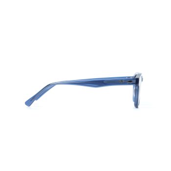 ROUND AMKA BLUE POLARISED HANDMADE - Image 3