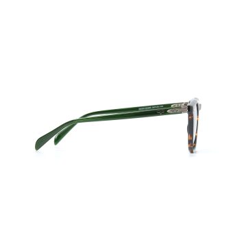 ROUND SHELL BROWN AND GREEN POLARISED HANDMADE - Image 3