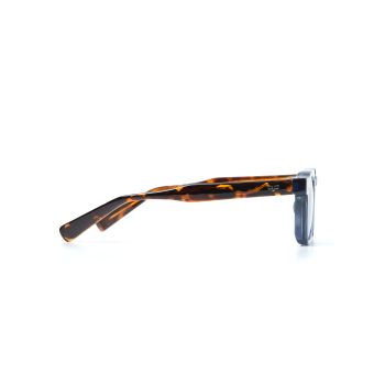 SQUARE AMKA CLEAR BLUE AND SHELL BROWN - Image 3