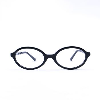 OVAL OGO BLACK HANDMADE
