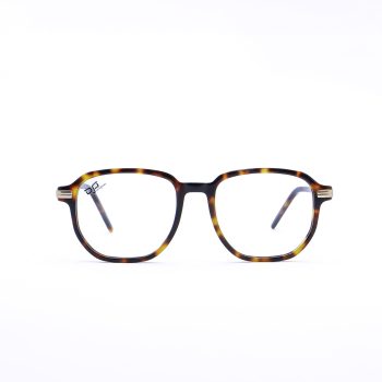 SQUARE OGO SHELL BROWN HANDMADE