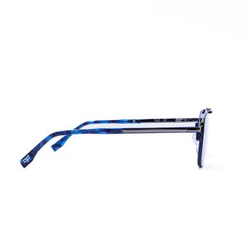 SQUARE OPTICAL FRAME WITH CLIP ON - Image 3