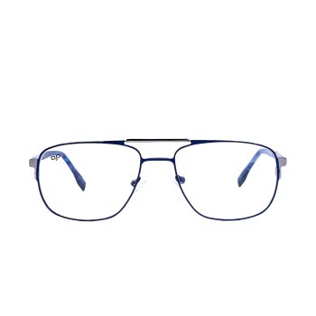 SQUARE OPTICAL FRAME WITH CLIP ON - Image 4