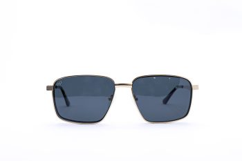 SQUARE OPTICAL FRAME WITH POLARISED CLIP ON