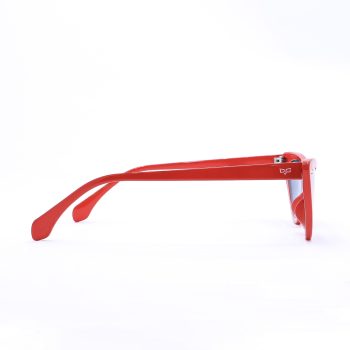 CAT EYE OJE RED WITH CRYSTALS - Image 3